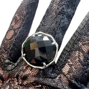 EFFY ENY Women's Sterling Silver & Onyx Ring - Size 7 NW